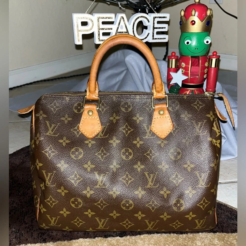 💯Authentic Louis Vuitton Monogram Speedy 30 - Picture 1 of 17